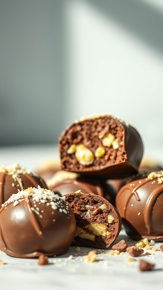 Butterfinger Chocolate Truffles