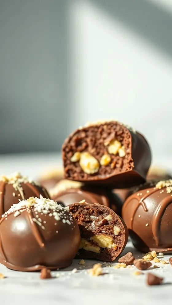 Butterfinger Chocolate Truffles
