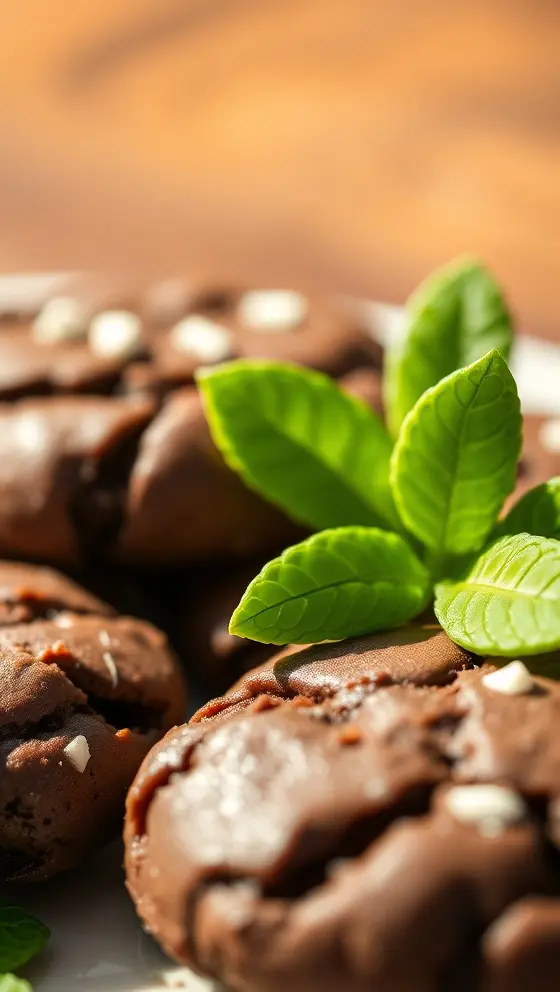 Chocolate Mint Cookies