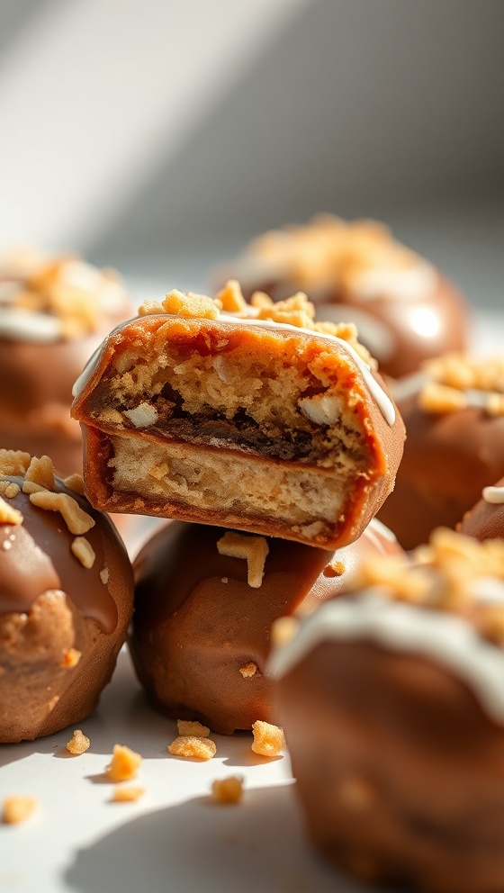 No-Bake PB Butterfinger Bites