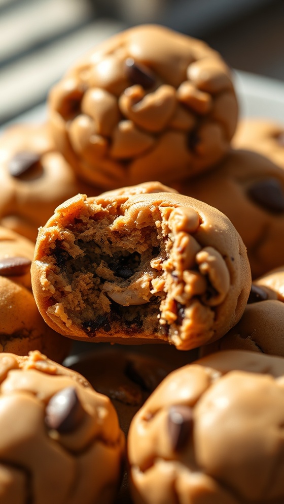 Spooky PB Cookie Bites
