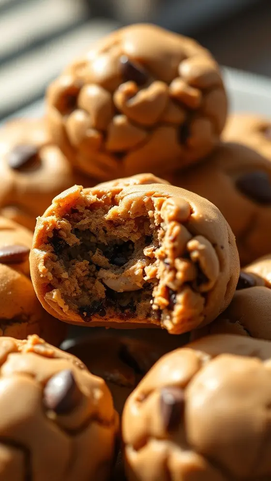 Spooky PB Cookie Bites