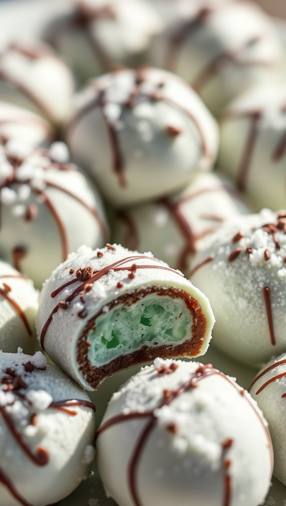 Frosty Mint Chocolate Drops