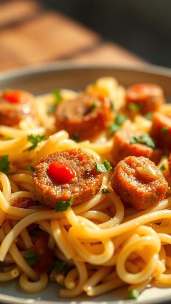 30 Minutes Chicken Sausage Orzo