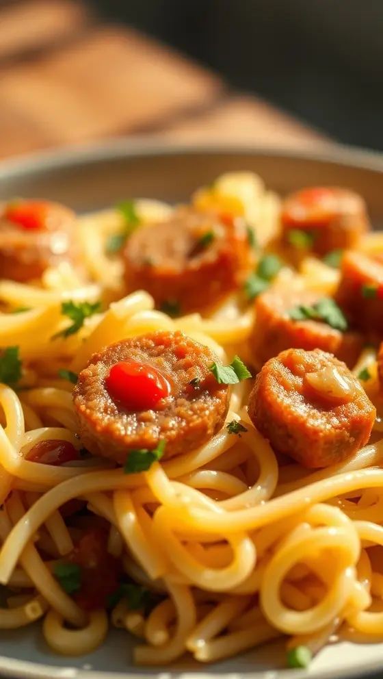 30 Minutes Chicken Sausage Orzo