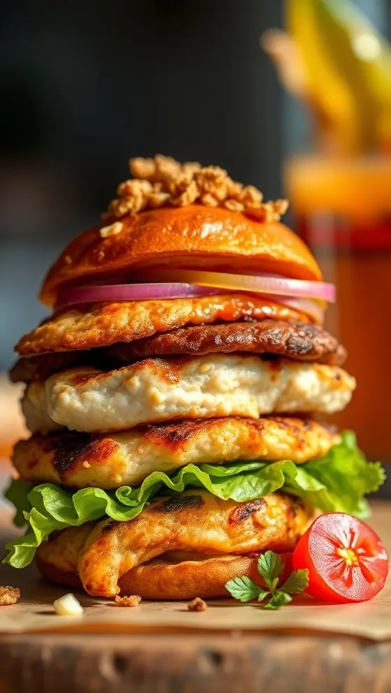 Best Hawaiian Huli Huli Chicken Stack