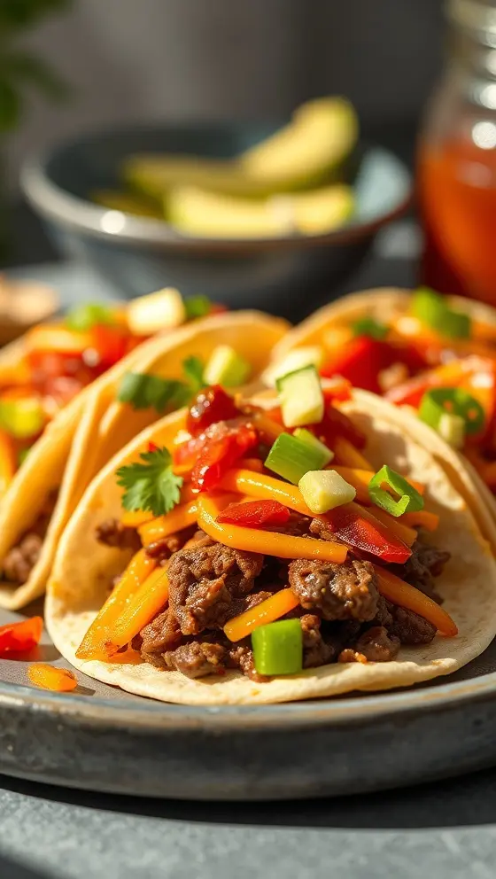 Birria Tacos Slow Cooker Cheesy Beef Recipe