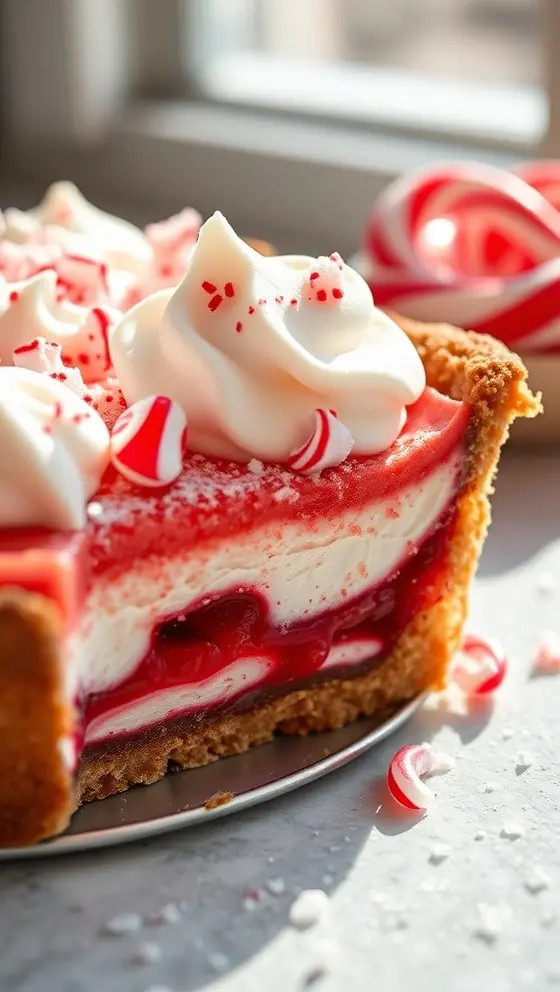 Candy Cane Pie