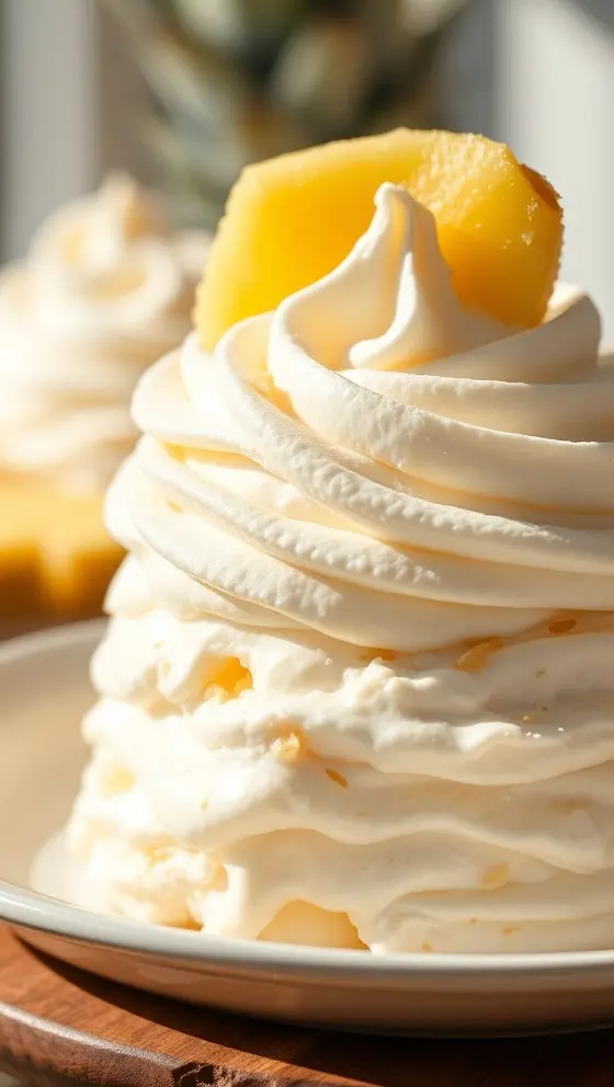 Creamy Cool Whip Pineapple Fluff Recipe