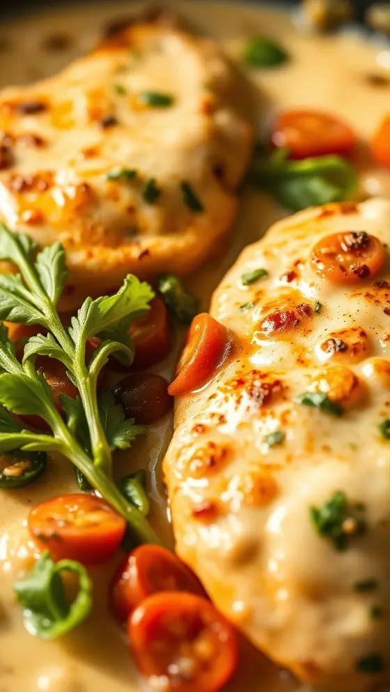 Creamy Pepperoncini Chicken Skillet Recipe Quick Easy