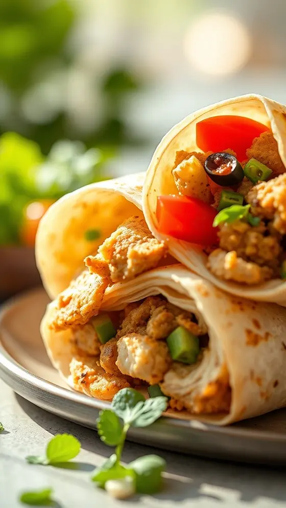 Juicy Chicken Shawarma Wraps Recipe