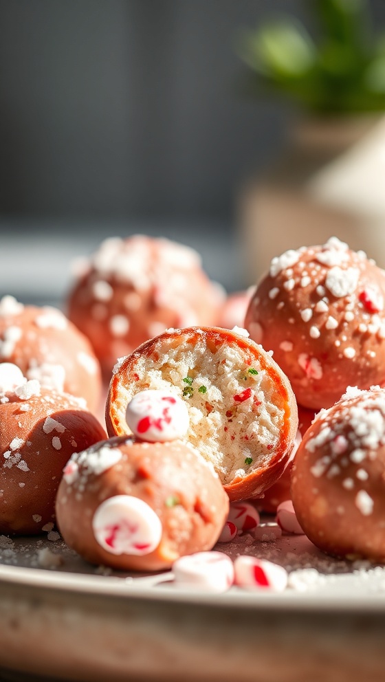 Soft Peppermint Balls No-Bake Holiday Candy