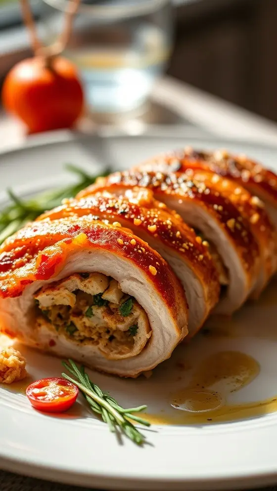 Stuffed Chicken Breast for Holiday Dinner Ideas