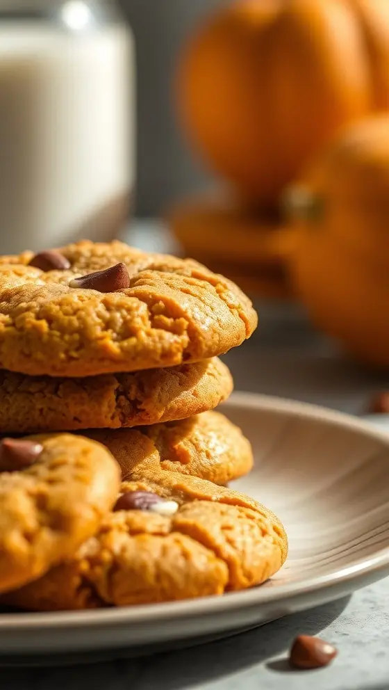 Pumpkin Cookies Recipe Easy Fall Dessert